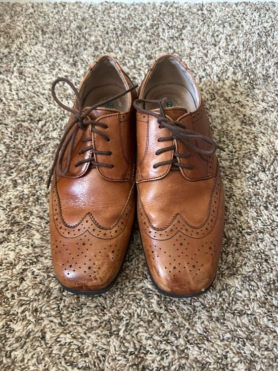 Florsheim Other - Florsheim Brown Leather Wingtip Derby Oxfords
